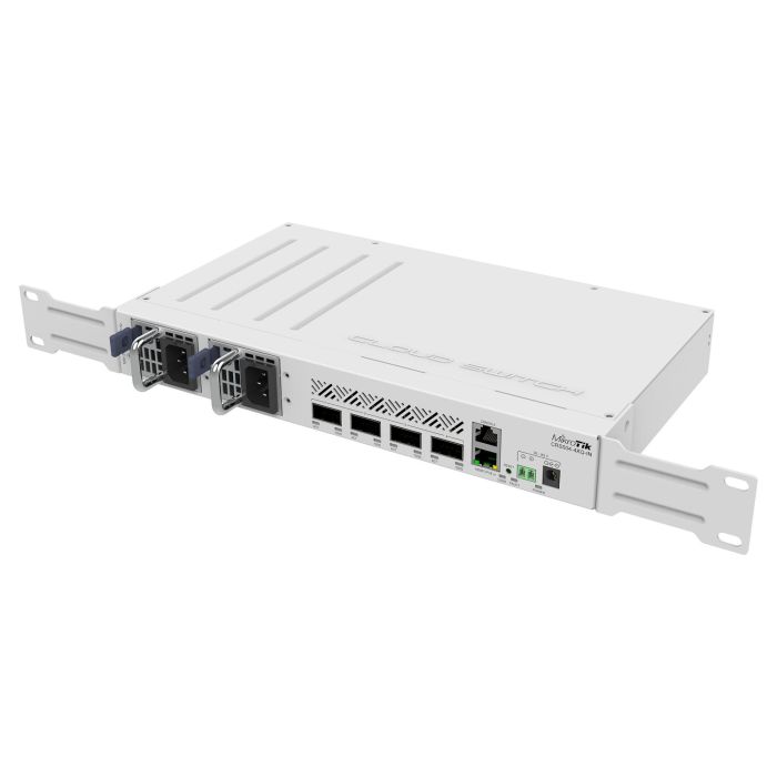 MikroTik CRS504-4XQ-IN Switch Gestionado 16P+4 QSFP28 Montaje en Rack PoE 3