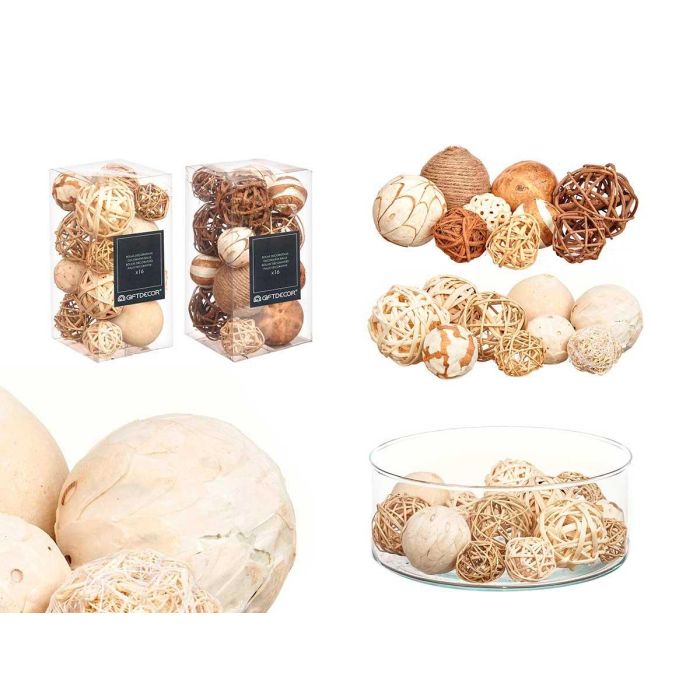 Set Bolas 2 Modelos Surt Giftdecor 10X20CM (12 Unidades) Set Bolas 2 Modelos Surt Giftdecor 10X20CM (12 Unidades)
