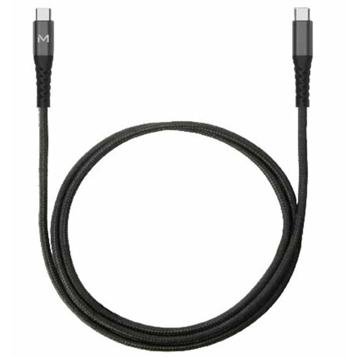 Cable USB-C Mobilis 001342 Negro 1 m (1 unidad) Cable USB-C Mobilis 001342 Negro 1 m (1 unidad)