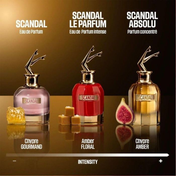 Jean Paul Gaultier SCANDAL ABSOLU FOR HER Eau de Parfum Vaporizador para Mujer, 30 ml - Fragancia Chipre Ambarina con Higo Negro, Nardo y Sándalo 2