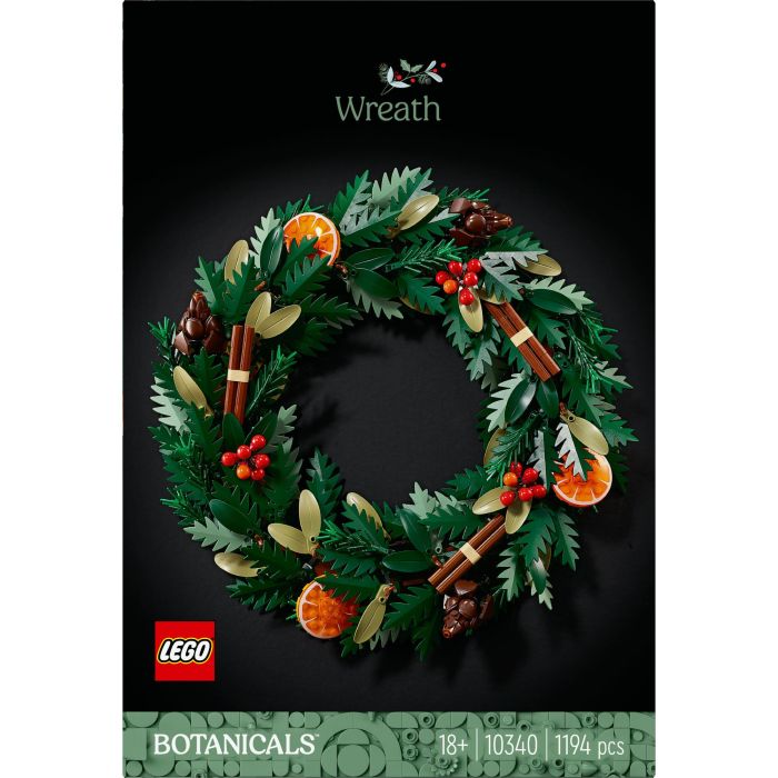 LEGO Art Corona Navideña Juego de Construcción Plástico 1194 Piezas 2