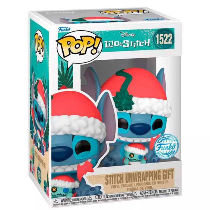Figura POP Disney Lilo & Stitch - Stitch Unwrapping Gift 0 Figura POP Disney Lilo & Stitch - Stitch Unwrapping Gift 0