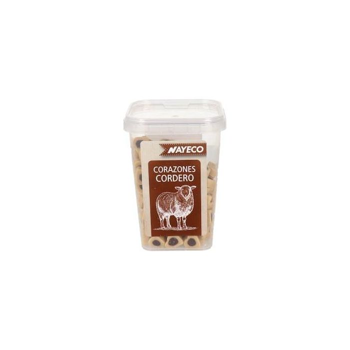 Nayeco Snack Semi Húmedo Corazones Digest Sabor Cordero 200g