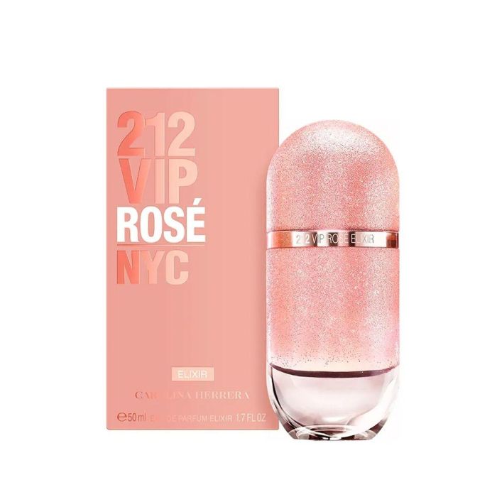 Carolina Herrera 212 VIP ROSÉ ELIXIR Eau de Parfum Vaporizador Floral Afrutado para Mujer 30 ml 1 Carolina Herrera 212 VIP ROSÉ ELIXIR Eau de Parfum Vaporizador Floral Afrutado para Mujer 30 ml 1