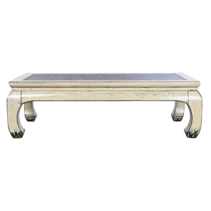 Mesa Centro Shabby DKD Home Decor Blanco 69 x 45 x 150 cm 4