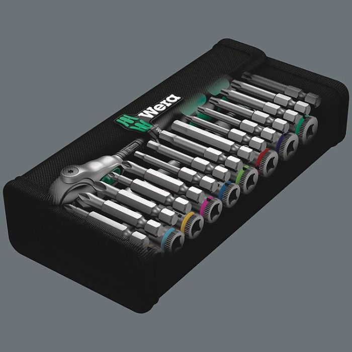 Wera 8100 SA 9 Zyklop Speed- Knarrensatz. 1/4 . zllig 5