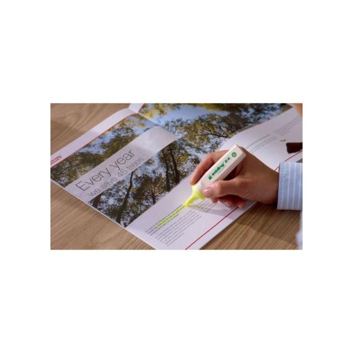 Marcador Fluorescente Ecoline 24 Color Rosa Edding 24-009 8