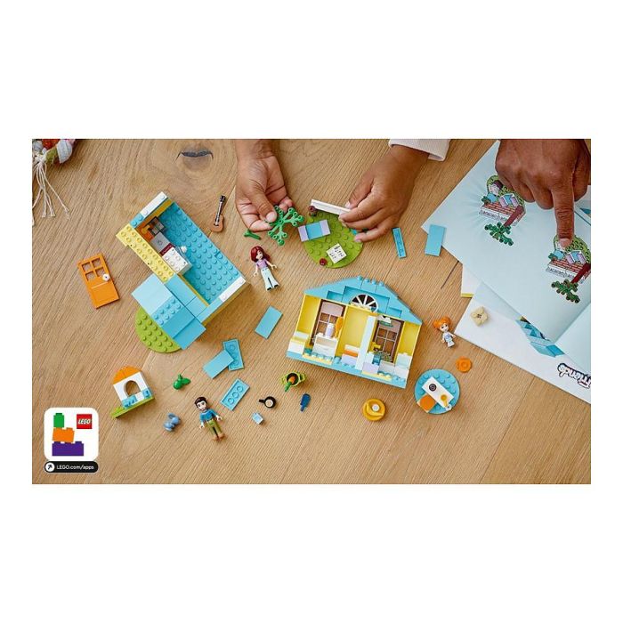 Lego 41724 Friends La Maison de Paisley – Set de construcción Casa de juguete niños 4+ con accesorios y mini-muñecas 9