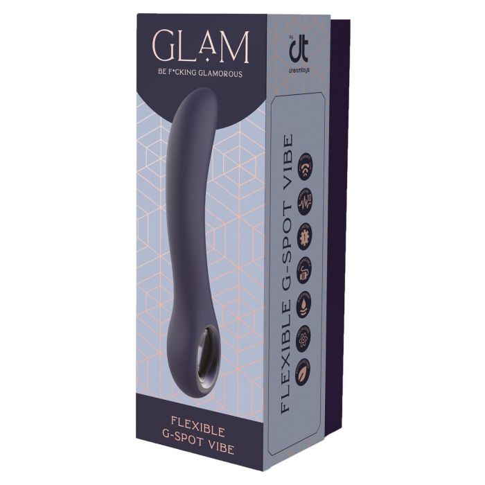 Vibrador Punto G Dream Toys Glam Azul 1