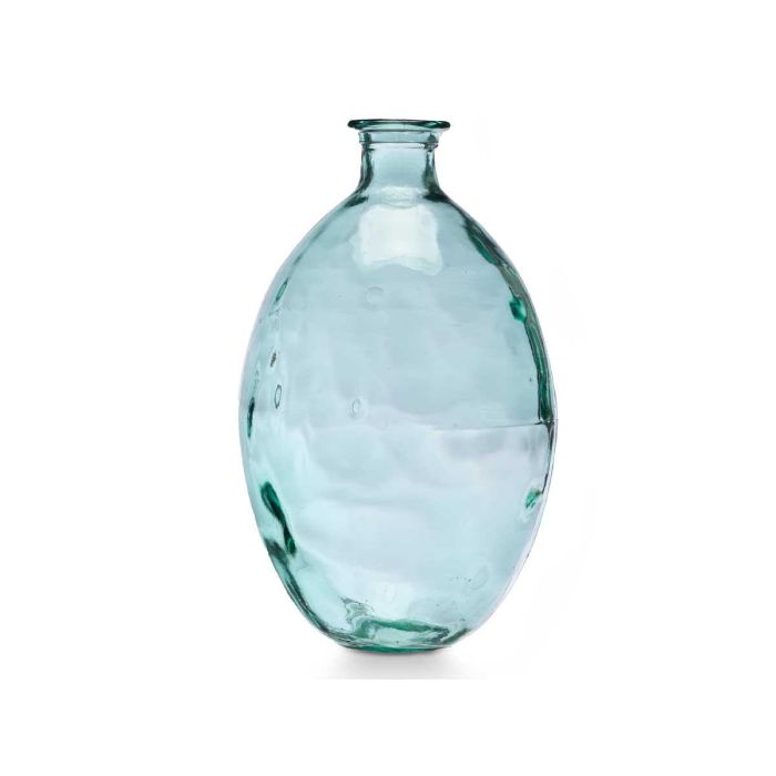 Jarron Vidrio Reciclado Rayado 40 Cm 12 L Giftdecor 2 Jarron Vidrio Reciclado Rayado 40 Cm 12 L Giftdecor 2