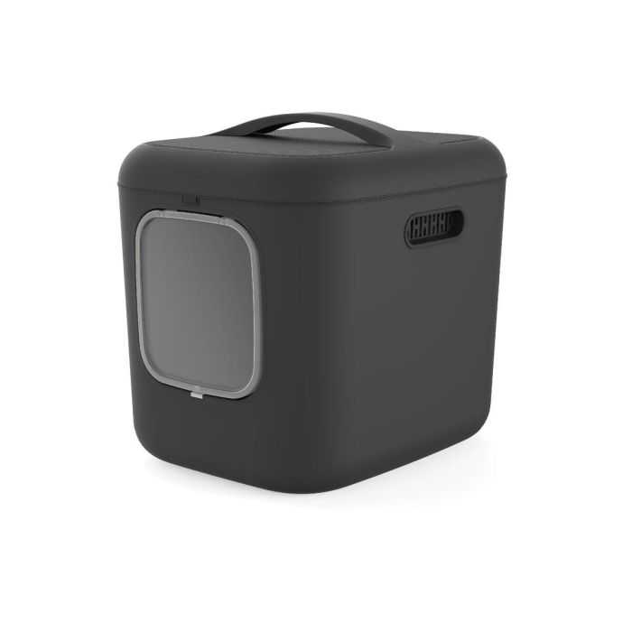 Arenero para Gatos Rotho My Pet Biala XL Antracita Plástico reciclado