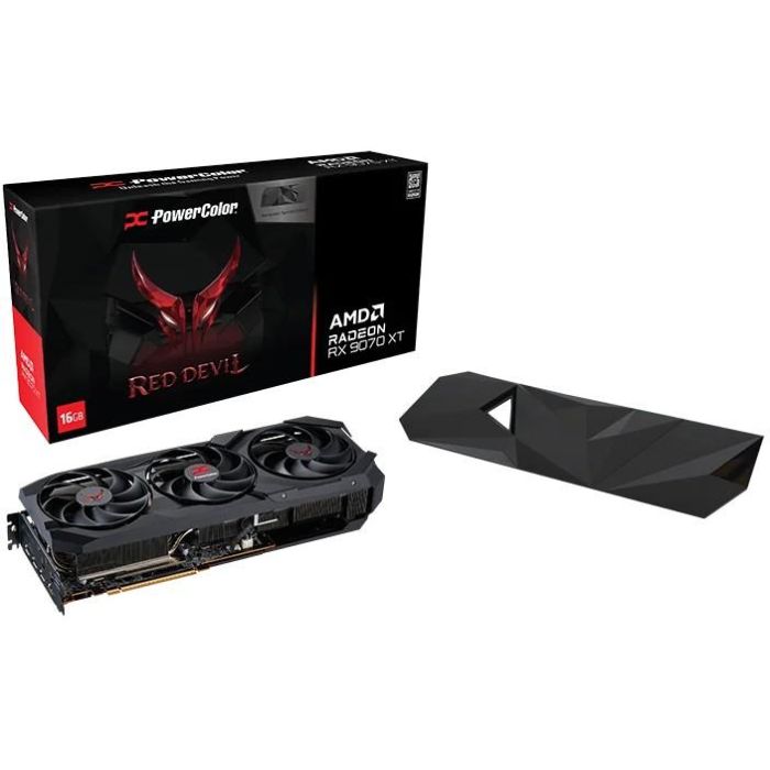 RX 9070 XT 16GB Powercolor Radeon Red Devil Special Edition OC GDDR6 3 Fan 8 RX 9070 XT 16GB Powercolor Radeon Red Devil Special Edition OC GDDR6 3 Fan 8