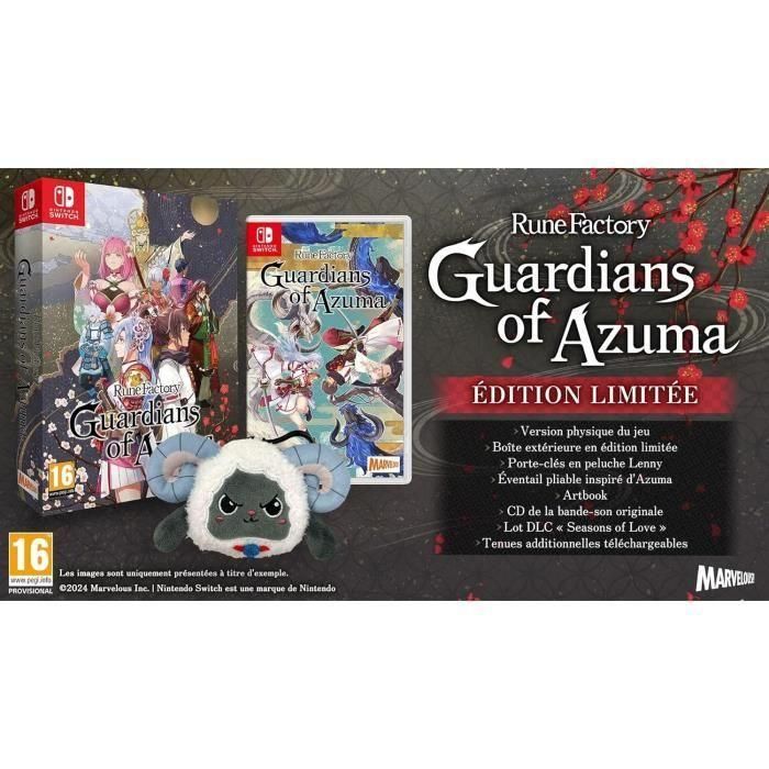 Just For Games JUS1734339762713 Rune Factory Guardians of Azuma Juego para Nintendo Switch Edición limitada 1 Just For Games JUS1734339762713 Rune Factory Guardians of Azuma Juego para Nintendo Switch Edición limitada 1