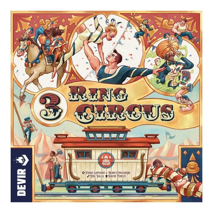 Juego Mesa Devir 3 Ring Circus 2 Juego Mesa Devir 3 Ring Circus 2