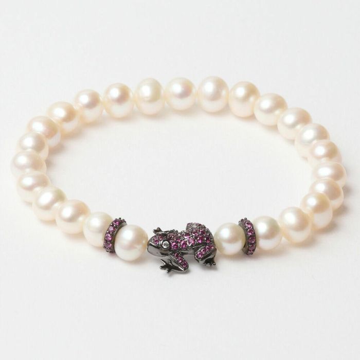Pulsera Mujer Lancaster JLA-BR-FROG-5-WH 16 mm Pulsera Mujer Lancaster JLA-BR-FROG-5-WH 16 mm
