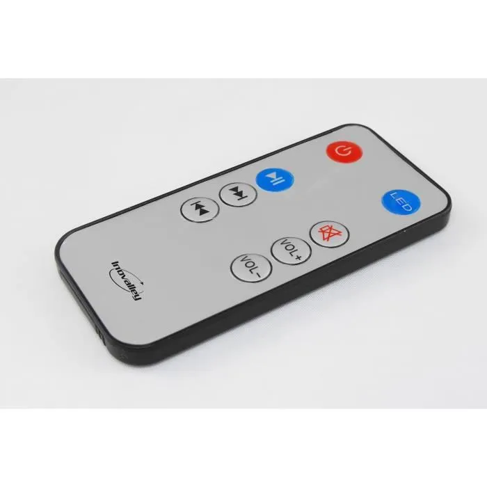 Inovalley HP58BTH Torre de Sonido Bluetooth 60W, Bluetooth V4.1, Luces, FM, AUX-IN, Mando a Distancia 3