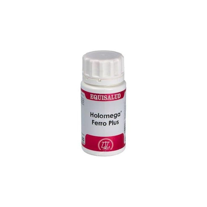 Holomega Ferro Plus Suplemento Hierro Energizante y Vigorizante 180 Cápsulas