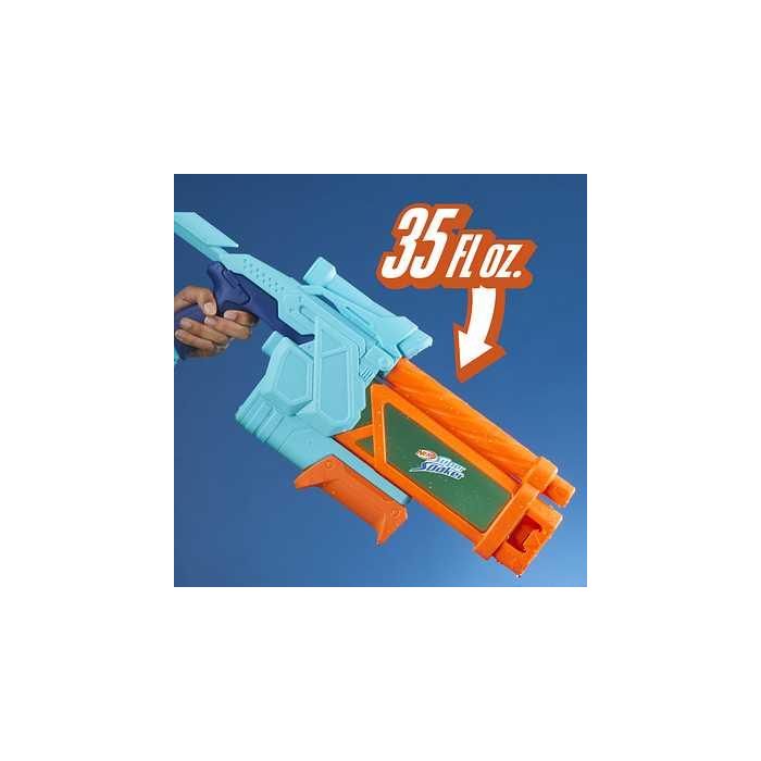 Nerf Super Soaker G0999 Lanzador de Agua Mega Dunk-Fill con Tanque Fácil de Llenar 1 Litro Traslúcido +6 Años 1 Nerf Super Soaker G0999 Lanzador de Agua Mega Dunk-Fill con Tanque Fácil de Llenar 1 Litro Traslúcido +6 Años 1