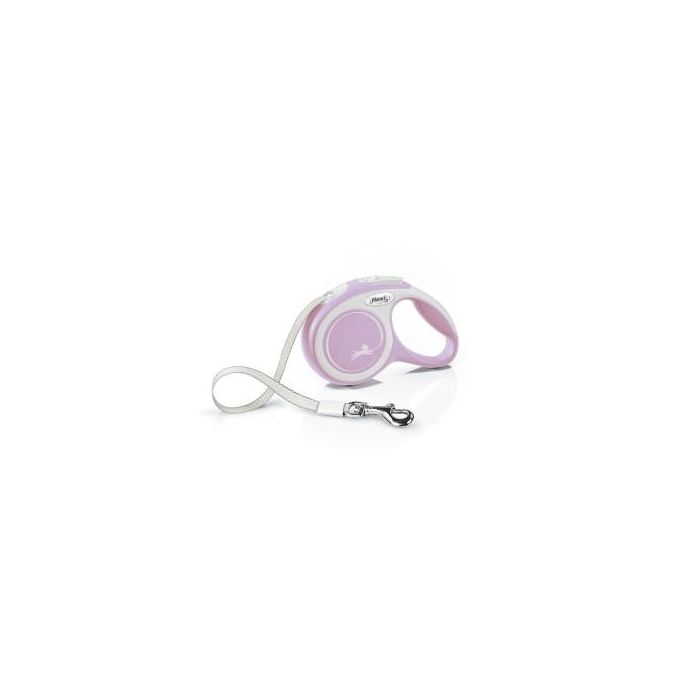 Correa para Perro Flexi New Comfort Rosa Talla XS (3 m)