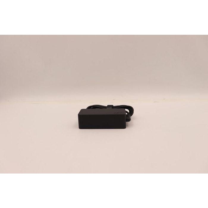 Lenovo AC adapter with 45W output, supports multiple voltage levels: 20V, 15V, 9V, and 5V, features 3 ports for connectivity. 5 Lenovo AC adapter with 45W output, supports multiple voltage levels: 20V, 15V, 9V, and 5V, features 3 ports for connectivity. 5