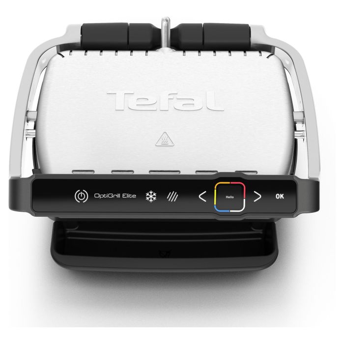 Tefal OptiGrill Elite GC750D16 Parrilla Eléctrica Inteligente Color Negro 2000W 1