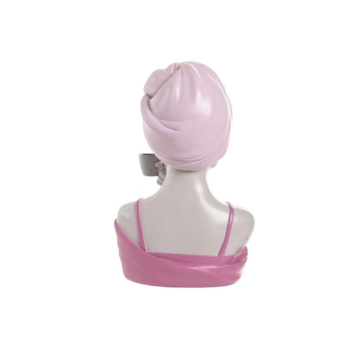 Figura Moderno DKD Home Decor Rojo Coral 18.5 x 29 x 20 cm (2 Unidades) 2 Figura Moderno DKD Home Decor Rojo Coral 18.5 x 29 x 20 cm (2 Unidades) 2