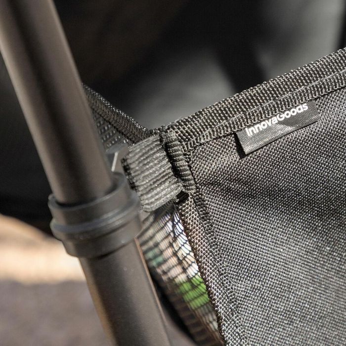 Mesa de Camping Plegable con Cesta y Funda Folble InnovaGoods 4
