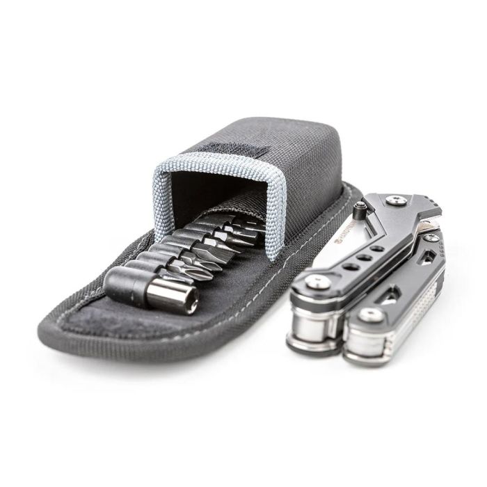 True Handy one Multiherramienta 18 en 1 de Bolsillo con Navaja de Acero Inoxidable y Aluminio con Accesorios Incluidos 13