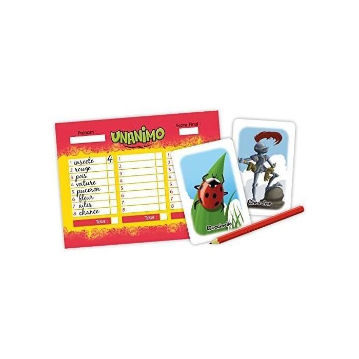 Asmodee Unanimo Juego de Mesa - Divertido juego de palabras para toda la familia 1