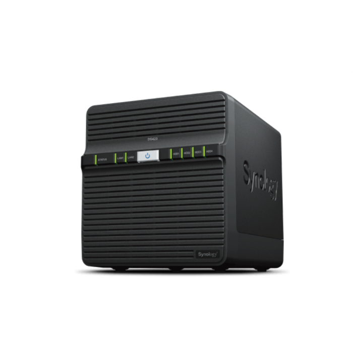 Synology DS423 DiskStation NAS Realtek RTD1619B 2GB DDR4 - Servidor de almacenamiento para hogar con DiskStation Manager