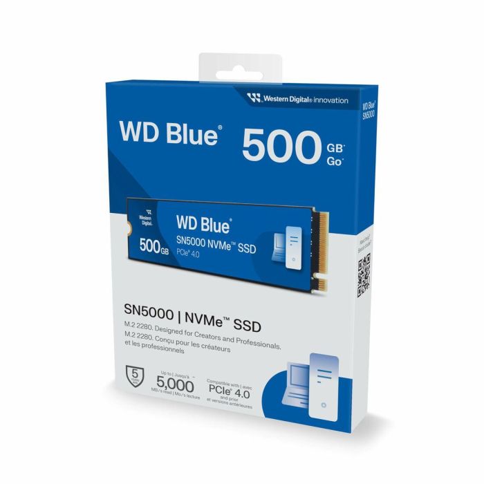 Disco Duro Western Digital Blue SN5000 500 GB SSD 2