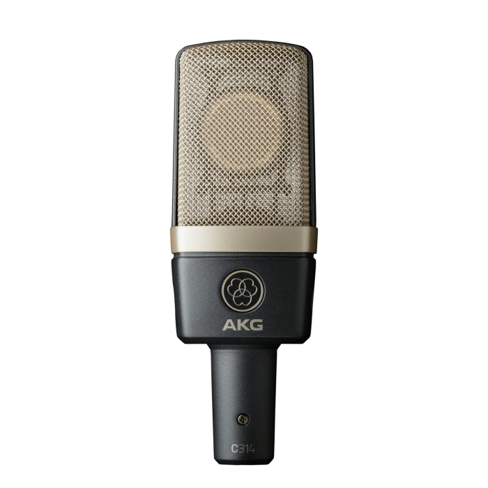 AKG Micrófono Condensador C314 Gran Diafragma 1" Cardioide Omnidireccional Figura de 8 0 AKG Micrófono Condensador C314 Gran Diafragma 1" Cardioide Omnidireccional Figura de 8 0