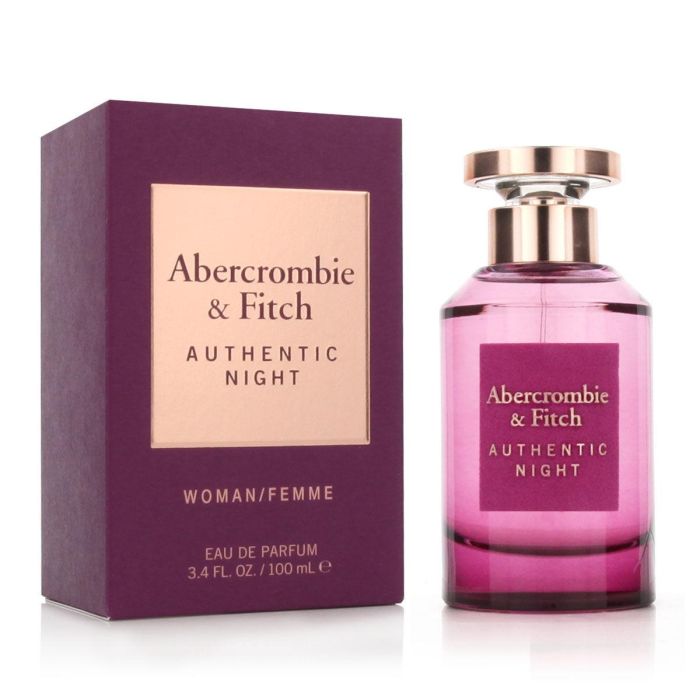 Perfume Mujer Abercrombie & Fitch EDP Authentic Night Woman 100 ml Perfume Mujer Abercrombie & Fitch EDP Authentic Night Woman 100 ml
