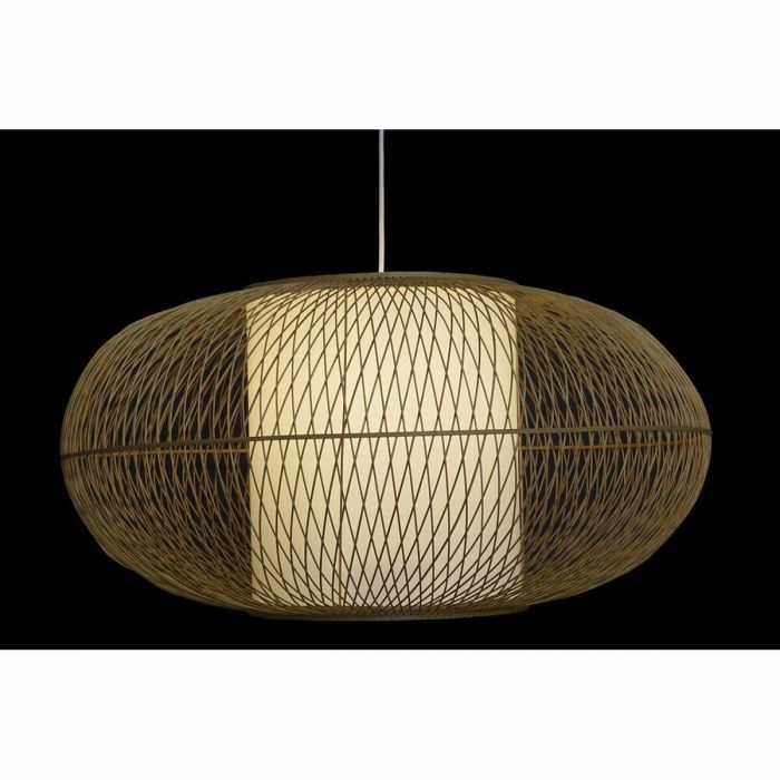 Lampara Techo Balines DKD Home Decor Natural Blanco 83 x 40 x 83 cm 5 Lampara Techo Balines DKD Home Decor Natural Blanco 83 x 40 x 83 cm 5
