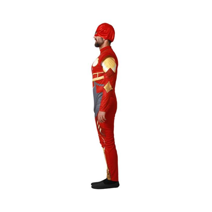 Disfraz Heroe Veloz Rojo Hombre Adulto XL 1 Disfraz Heroe Veloz Rojo Hombre Adulto XL 1