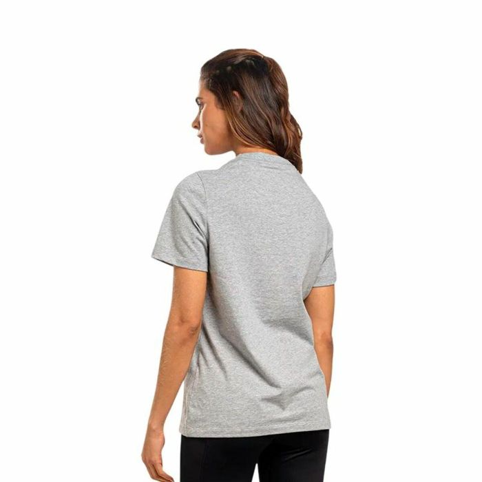 Camiseta de Manga Corta Mujer Reebok Identity Big Logo Gris Gris claro 1 Camiseta de Manga Corta Mujer Reebok Identity Big Logo Gris Gris claro 1