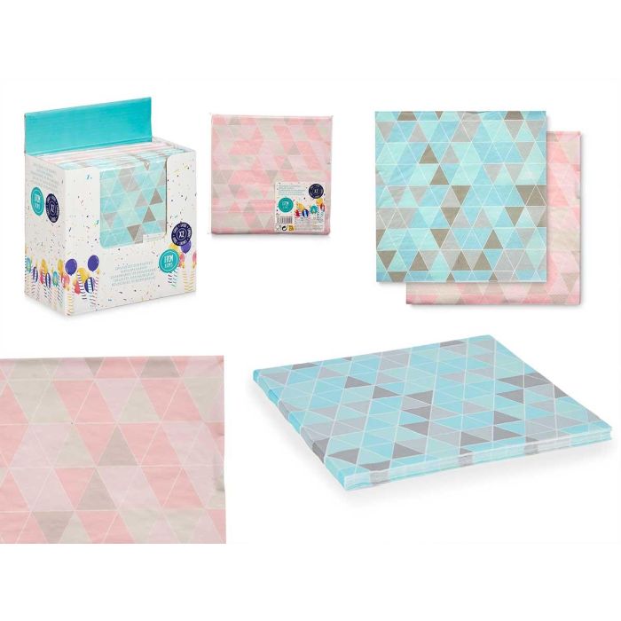 Set 12 Servilletas de Papel Doble Cara Rombos Surtidos Arte Regal 17x17 cm (24 Unidades) Set 12 Servilletas de Papel Doble Cara Rombos Surtidos Arte Regal 17x17 cm (24 Unidades)