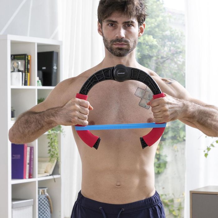 Ejercitador de Brazos Regulable con Resistencia y Guía de Ejercicios Forcearc InnovaGoods 12