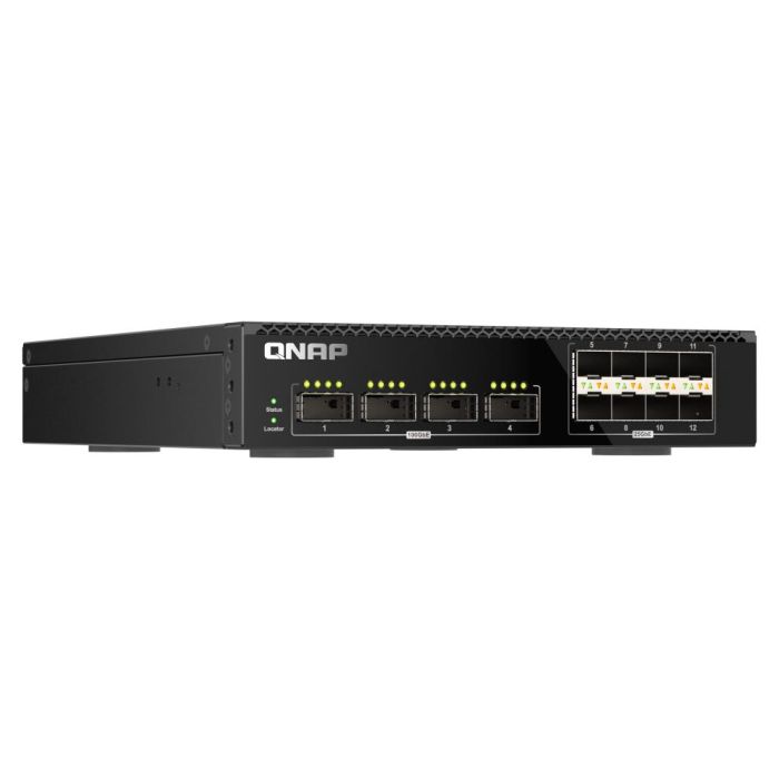 QNAP QSW-M7308R-4X Switch Gestionado L2 1U con 12 Puertos RJ-45 y 4 Puertos QSFP28, Capacidad de 1200 Gbit/s 3