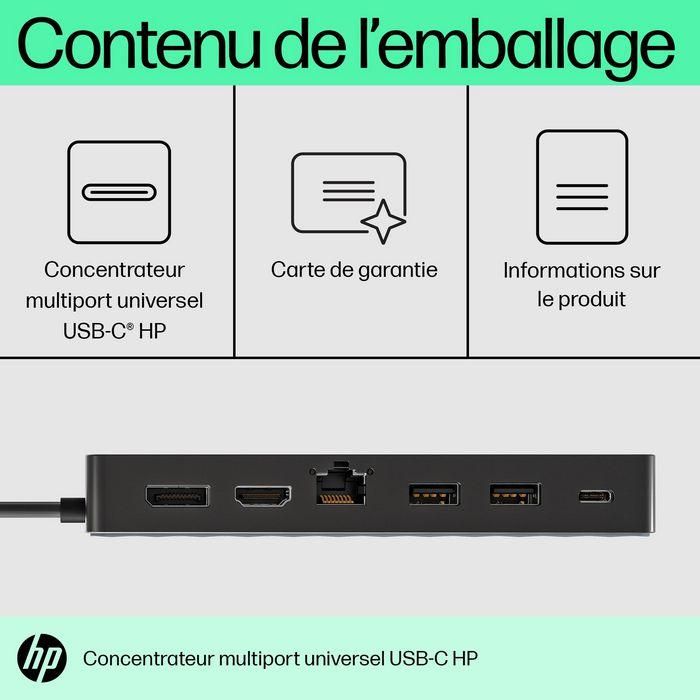 HP Universal USB-C Multiport Hub 8 HP Universal USB-C Multiport Hub 8