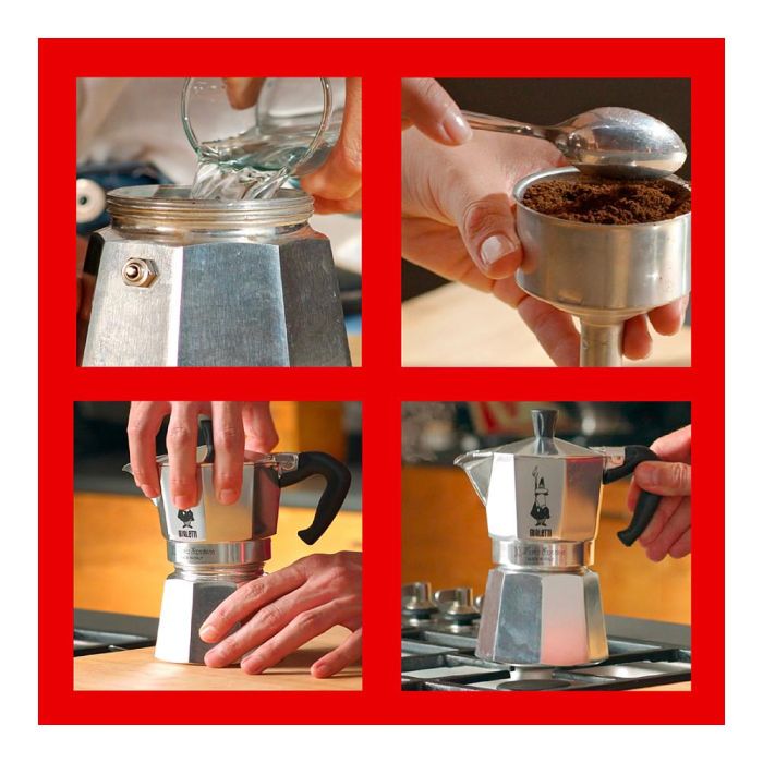 Cafetera Italiana Bialetti 0001161 Plateado 60 ml Cafetera Italiana Bialetti 0001161 Plateado 60 ml