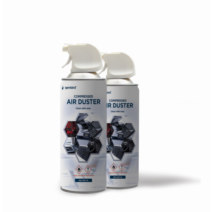 Gembird CK-CAD-FL400-01 limpiador de aire comprimido 400 ml Gembird CK-CAD-FL400-01 limpiador de aire comprimido 400 ml