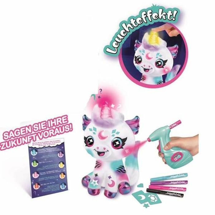 Unicornio magico para colorear. personaliza tu peluche con spray tus rotuladores y plantillas. lavalo y hazlo de nuevo! 32x11.4x30 cm 2 Unicornio magico para colorear. personaliza tu peluche con spray tus rotuladores y plantillas. lavalo y hazlo de nuevo! 32x11.4x30 cm 2
