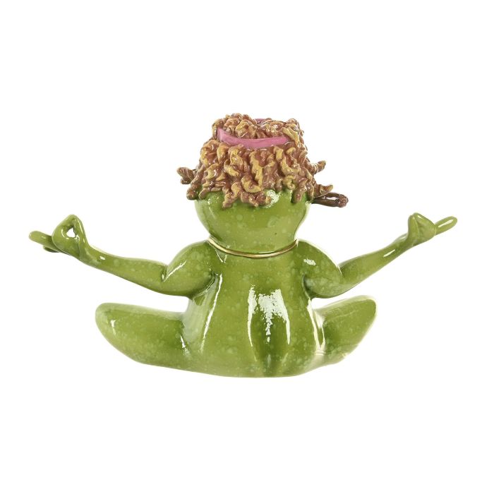 Figura Shabby DKD Home Decor Verde 6 x 10.5 x 18 cm (6 Unidades) 2 Figura Shabby DKD Home Decor Verde 6 x 10.5 x 18 cm (6 Unidades) 2