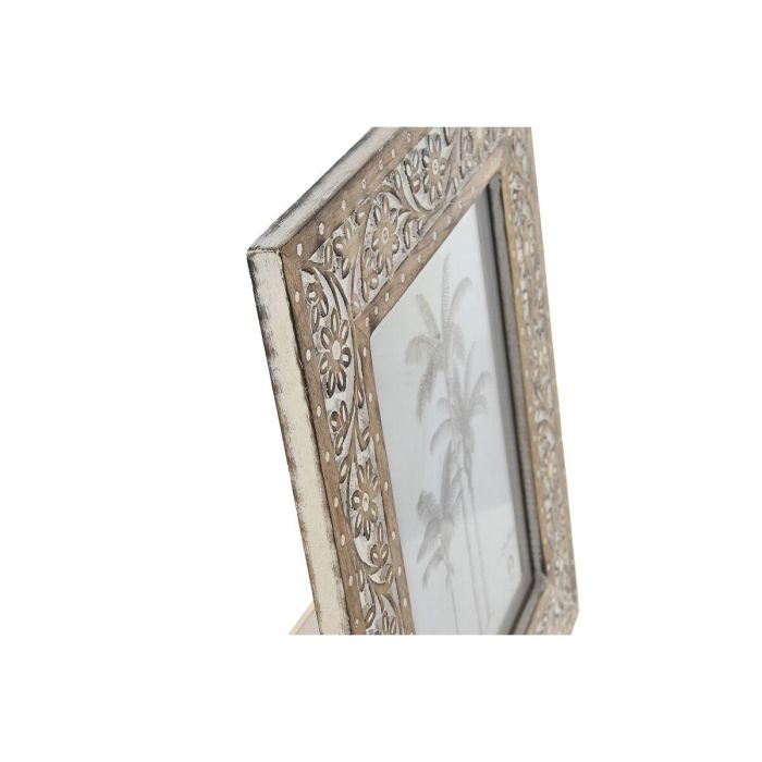 Marco Foto 20X25 Indio DKD Home Decor Blanco Natural 2 x 36.5 x 31.5 cm 2 Marco Foto 20X25 Indio DKD Home Decor Blanco Natural 2 x 36.5 x 31.5 cm 2