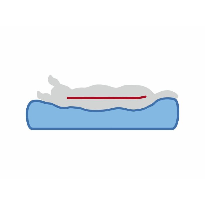 Colchón Trixie Samoa Vital Gris oscuro 100 × 70 CM 2