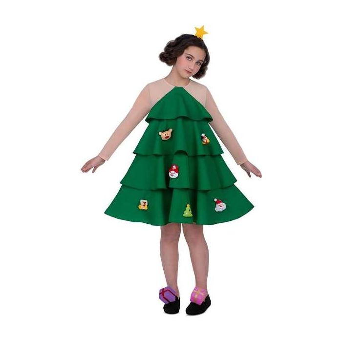 My Other Me Disfraz Arbolito de Navidad de Luxe Verde Talla 10-12 años 0 My Other Me Disfraz Arbolito de Navidad de Luxe Verde Talla 10-12 años 0
