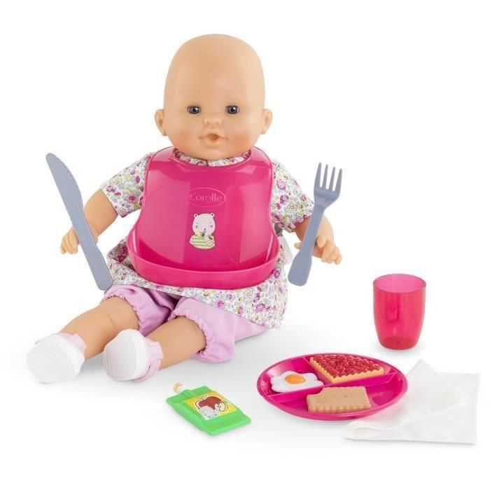 Accesorios para bebé - COROLLE - Caja de comida grande - Para muñecos bebés de 36 y 42 cm - 11 accesorios - A partir de 2 años 2 Accesorios para bebé - COROLLE - Caja de comida grande - Para muñecos bebés de 36 y 42 cm - 11 accesorios - A partir de 2 años 2