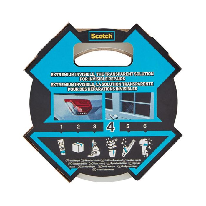 Cinta americana extremium 4, invisible, 20 m x 48 mm 2 Cinta americana extremium 4, invisible, 20 m x 48 mm 2