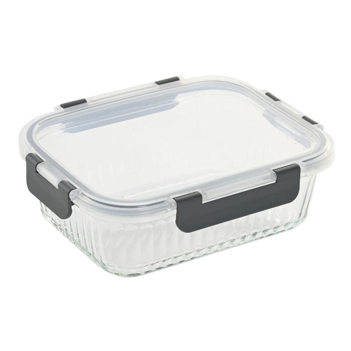 Recipiente Basicos DKD Home Decor Transparente 15.5 x 7.5 x 20.5 cm Recipiente Basicos DKD Home Decor Transparente 15.5 x 7.5 x 20.5 cm